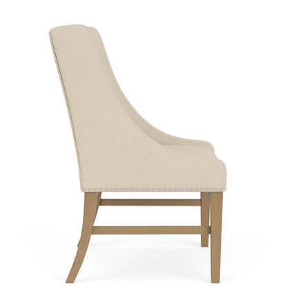 Riverside Furniture - Mix-N-Match Chairs - Host Uph Chair (Set of 2) - Ivory - 92640 view 4