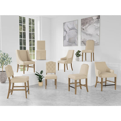 Riverside Furniture - Mix-N-Match Chairs - Host Uph Chair (Set of 2) - Ivory - 92640 view 7