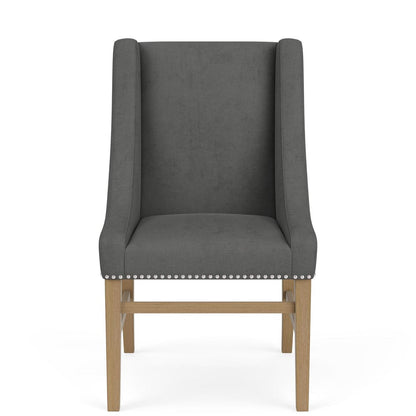 Riverside Furniture - Mix-N-Match Chairs - Host Uph Chair (Set of 2) - Slate - 92642 view 2