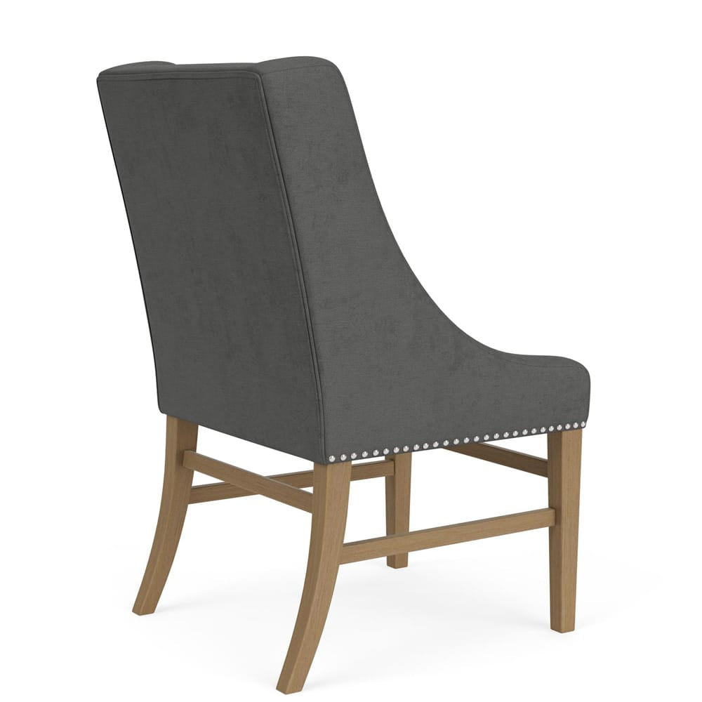 Riverside Furniture - Mix-N-Match Chairs - Host Uph Chair (Set of 2) - Slate - 92642 view 6