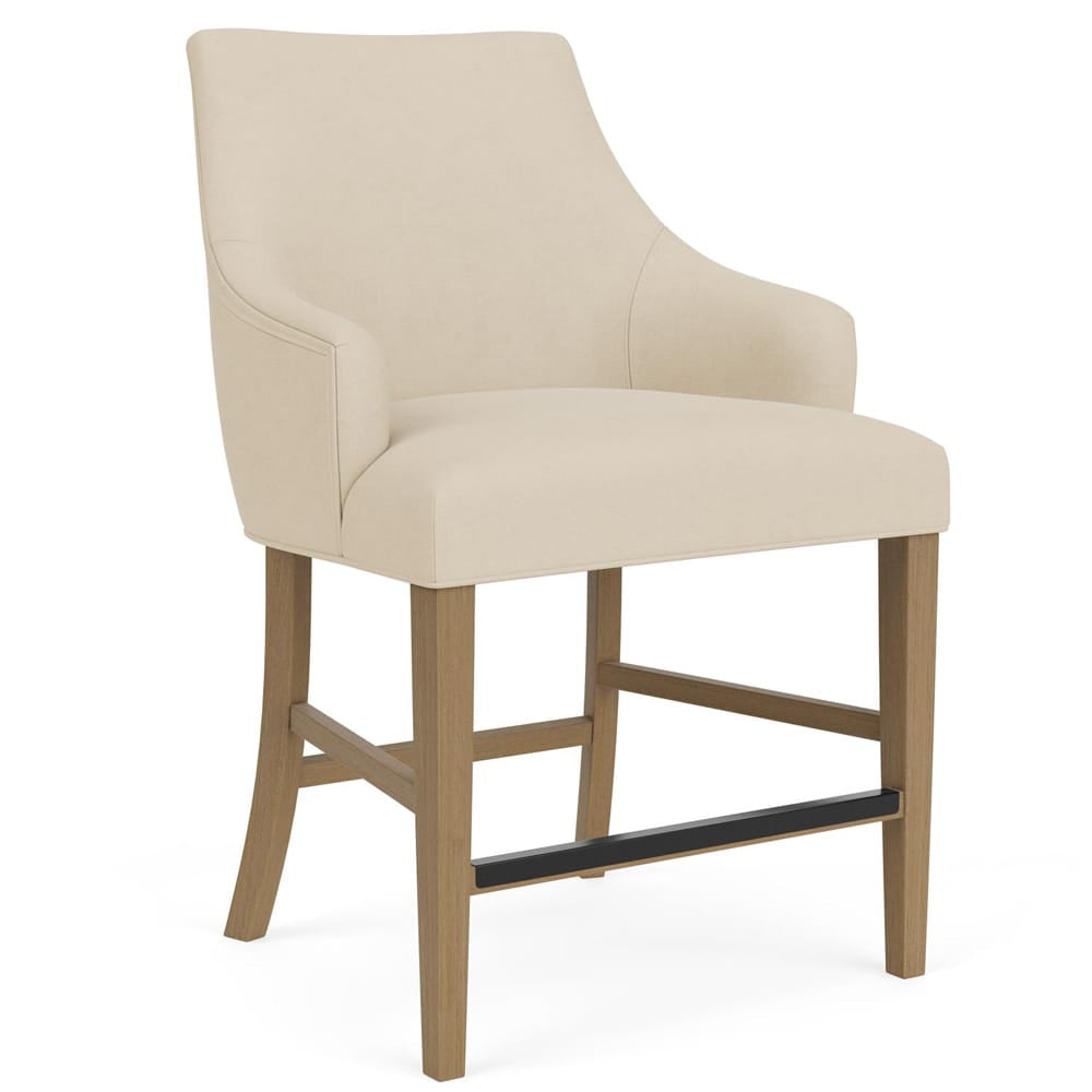 Riverside Furniture - Mix-N-Match Chairs - Swoop Arm Uph Stol 2in-Iv - Ivory - 92605 view 1