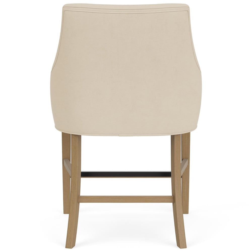 Riverside Furniture - Mix-N-Match Chairs - Swoop Arm Uph Stol 2in-Iv - Ivory - 92605 view 5