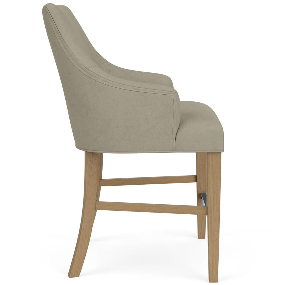 Riverside Furniture - Mix-N-Match Chairs - Swoop Arm Uph Stol 2in-Sd - Sand - 92606 view 4