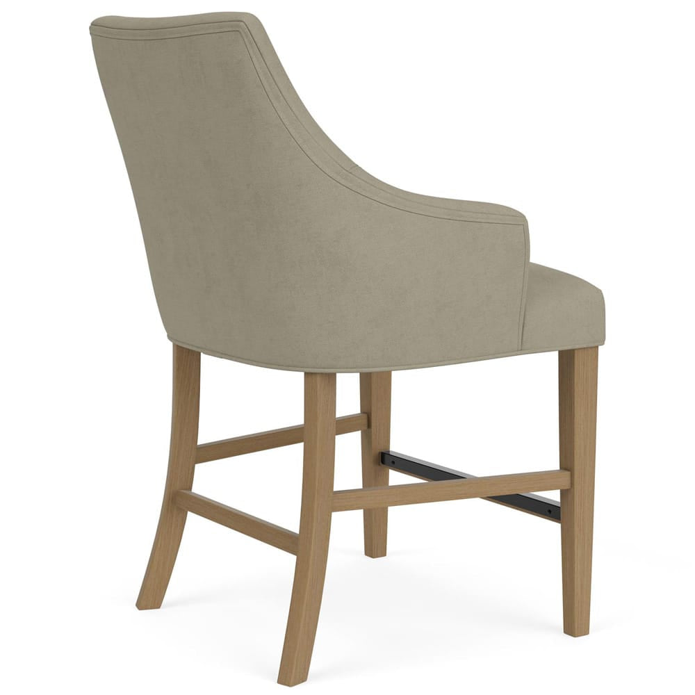Riverside Furniture - Mix-N-Match Chairs - Swoop Arm Uph Stol 2in-Sd - Sand - 92606 view 6