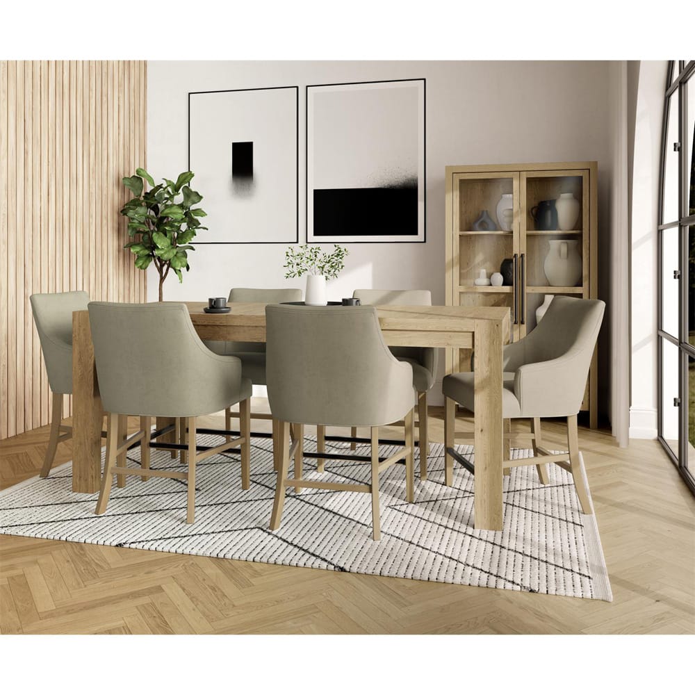 Riverside Furniture - Mix-N-Match Chairs - Swoop Arm Uph Stol 2in-Sd - Sand - 92606 view 8