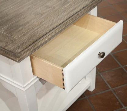 Riverside Furniture - Myra Leg Side Table - 59508 veiw 3