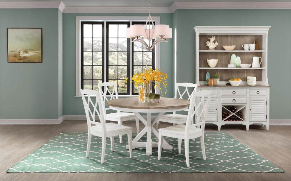 Riverside Furniture - Myra Round Dining Table - 59357_59550 veiw 4