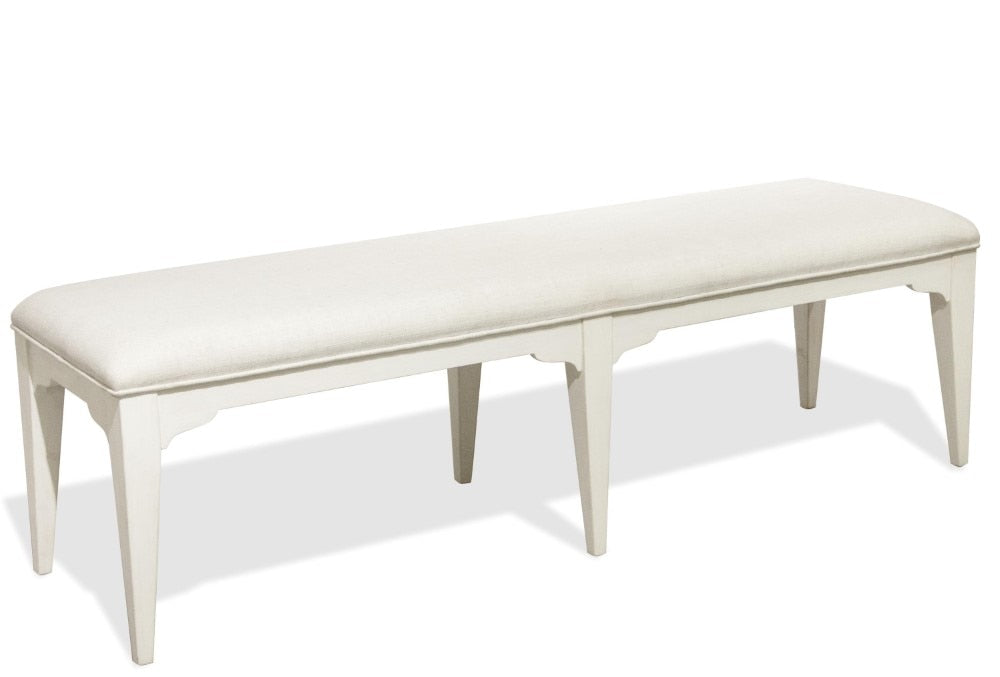 Riverside Furniture - Myra Upholstered Dining Bench - 59359 veiw 1