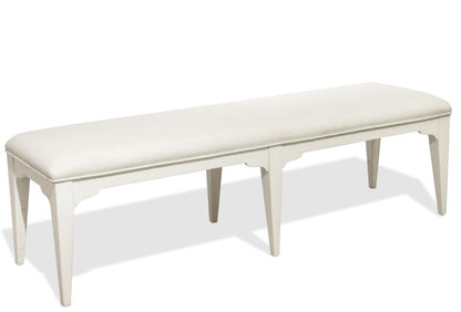Riverside Furniture - Myra Upholstered Dining Bench - 59359 veiw 1