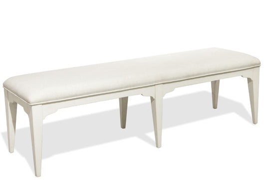 Riverside Furniture - Myra Upholstered Dining Bench - 59359 veiw 1