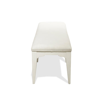 Riverside Furniture - Myra Upholstered Dining Bench - 59359 veiw 2