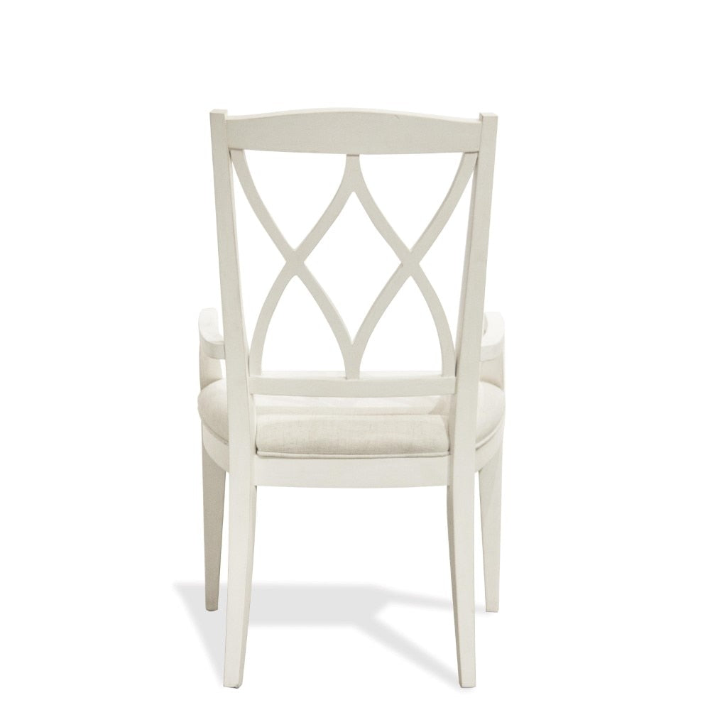 Riverside Furniture - Myra Xx-Back Upholstered Arm Chair (Set of 2) - 59398 veiw 3