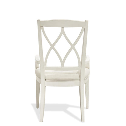 Riverside Furniture - Myra Xx-Back Upholstered Arm Chair (Set of 2) - 59398 veiw 3