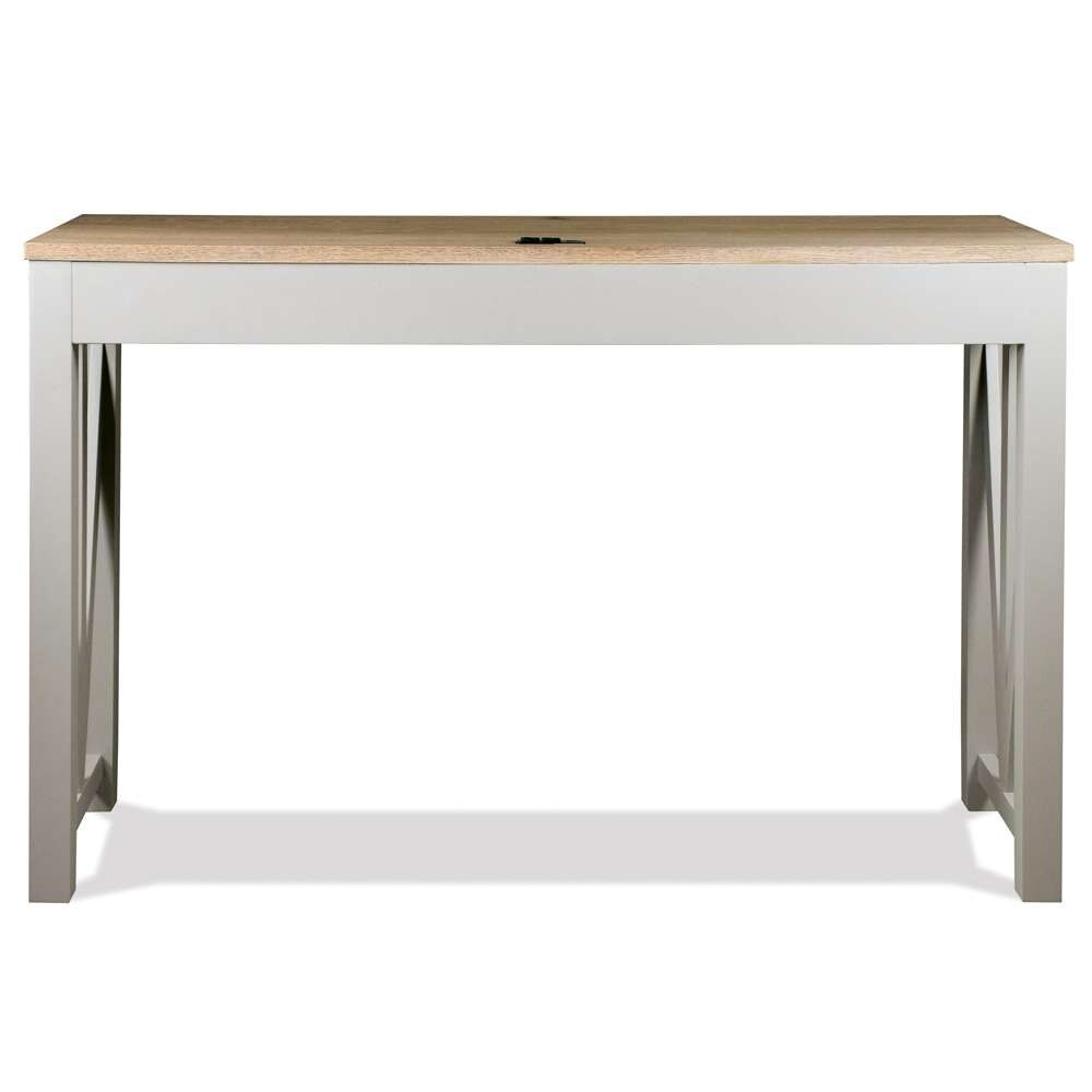 Riverside Furniture - Osborne Nesting Desk in Timeless Oak/gray Skies - 1213312133_riverside veiw 3