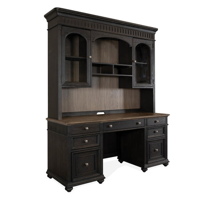 Riverside Furniture - Regency Credenza And Hutch - 64333_64336 veiw 1
