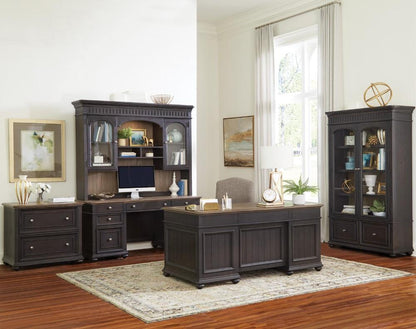 Riverside Furniture - Regency Credenza And Hutch - 64333_64336 veiw 2