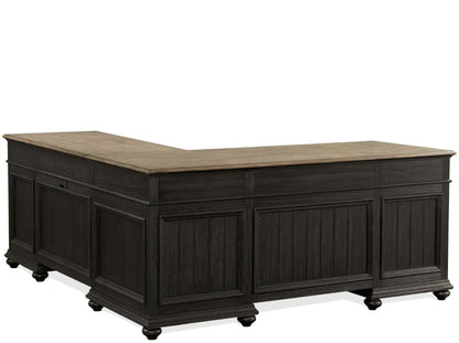 Riverside Furniture - Regency L-desk And Return - 64332 veiw 2