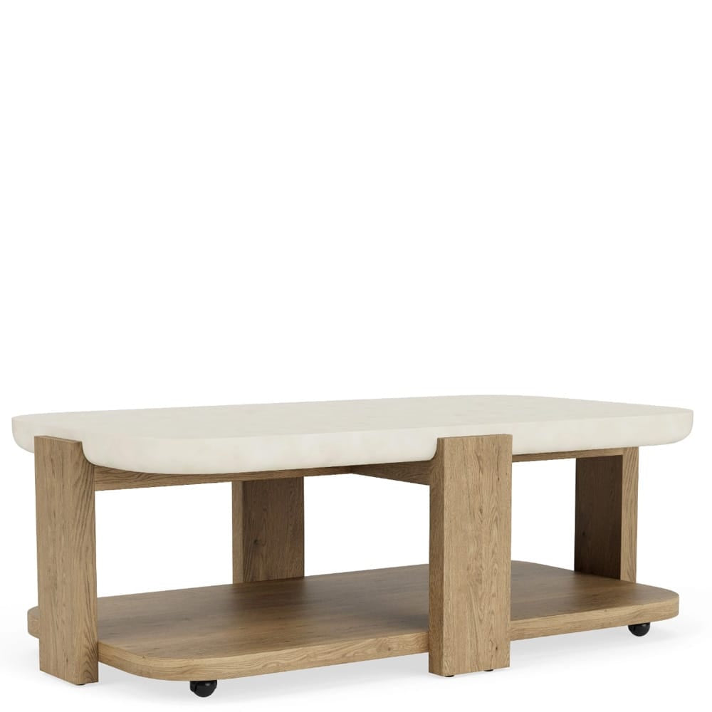 Riverside Furniture - Sanibel - Cocktail Table - Pale Oak - 10902 view 1