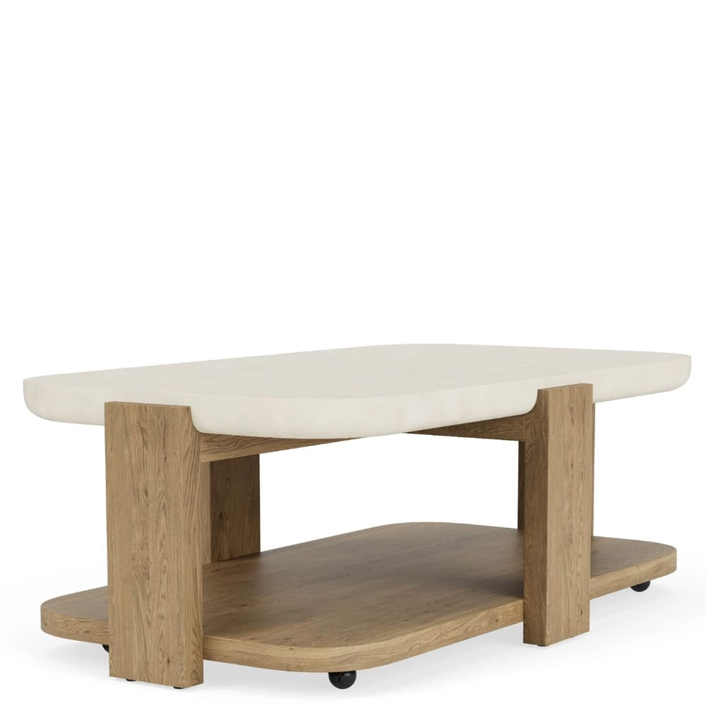Riverside Furniture - Sanibel - Cocktail Table - Pale Oak - 10902 view 2