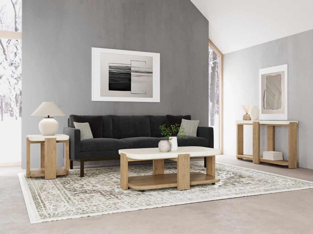 Riverside Furniture - Sanibel - Cocktail Table - Pale Oak - 10902 view 6