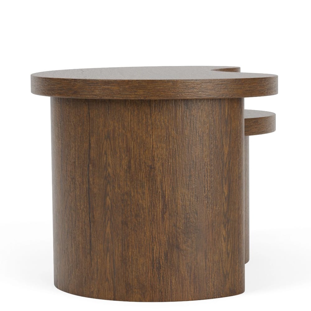 Riverside Furniture - Santa Cruz - Bunching Cocktail Tables - Whiskey Oak - 23802 view 7