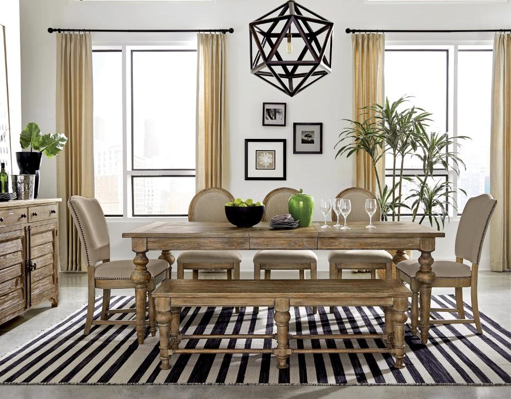 Riverside Furniture - Sonora Dining Bench - 54959 veiw 4
