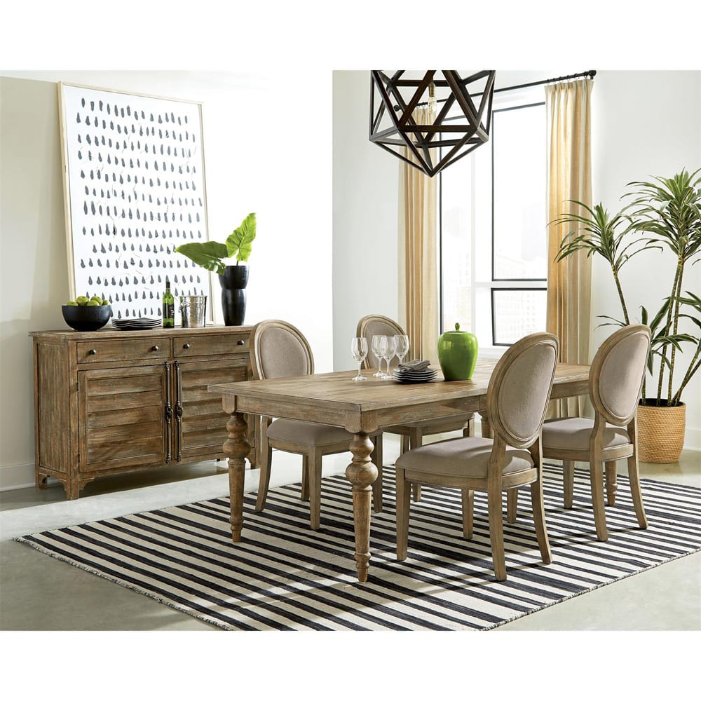 Riverside Furniture - Sonora - Dining Table - Snowy Desert - 54950 view 10