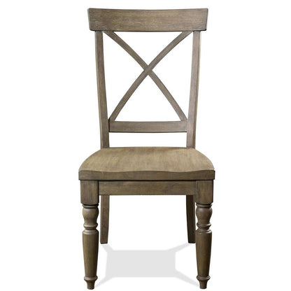 Riverside Furniture - Sonora X-back Side Chair in Snowy Desert - (Set of 2) - 54955 veiw 1