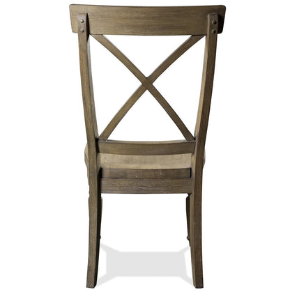 Riverside Furniture - Sonora - X-Back Side Chair (Set of 2) - Snowy Desert - 54955 view 3
