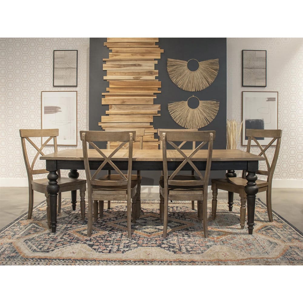 Riverside Furniture - Sonora - X-Back Side Chair (Set of 2) - Snowy Desert - 54955 view 9