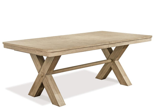 Riverside Furniture - Sophie Trestle Dining Table - 50348_50352 veiw 1