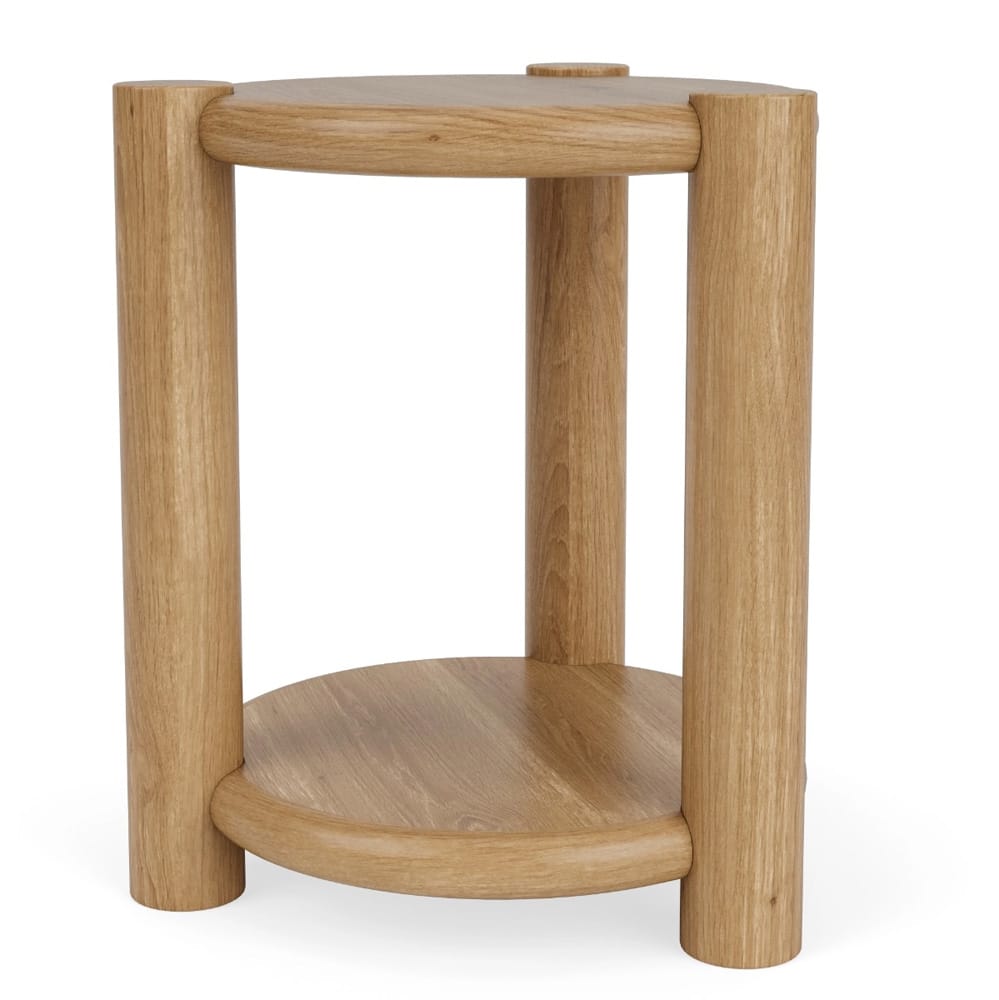 Riverside Furniture - Taos - Chairside Table - Hemlock - 11012 view 3