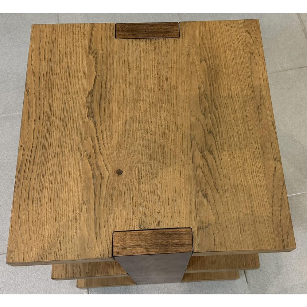 Riverside Furniture - Truett - Chairside Table - Pale Oak - 34112 view 8