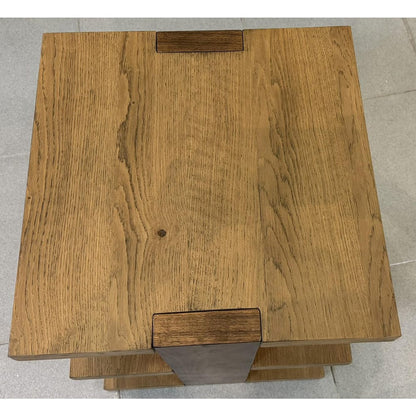 Riverside Furniture - Truett - Chairside Table - Pale Oak - 34112 view 8