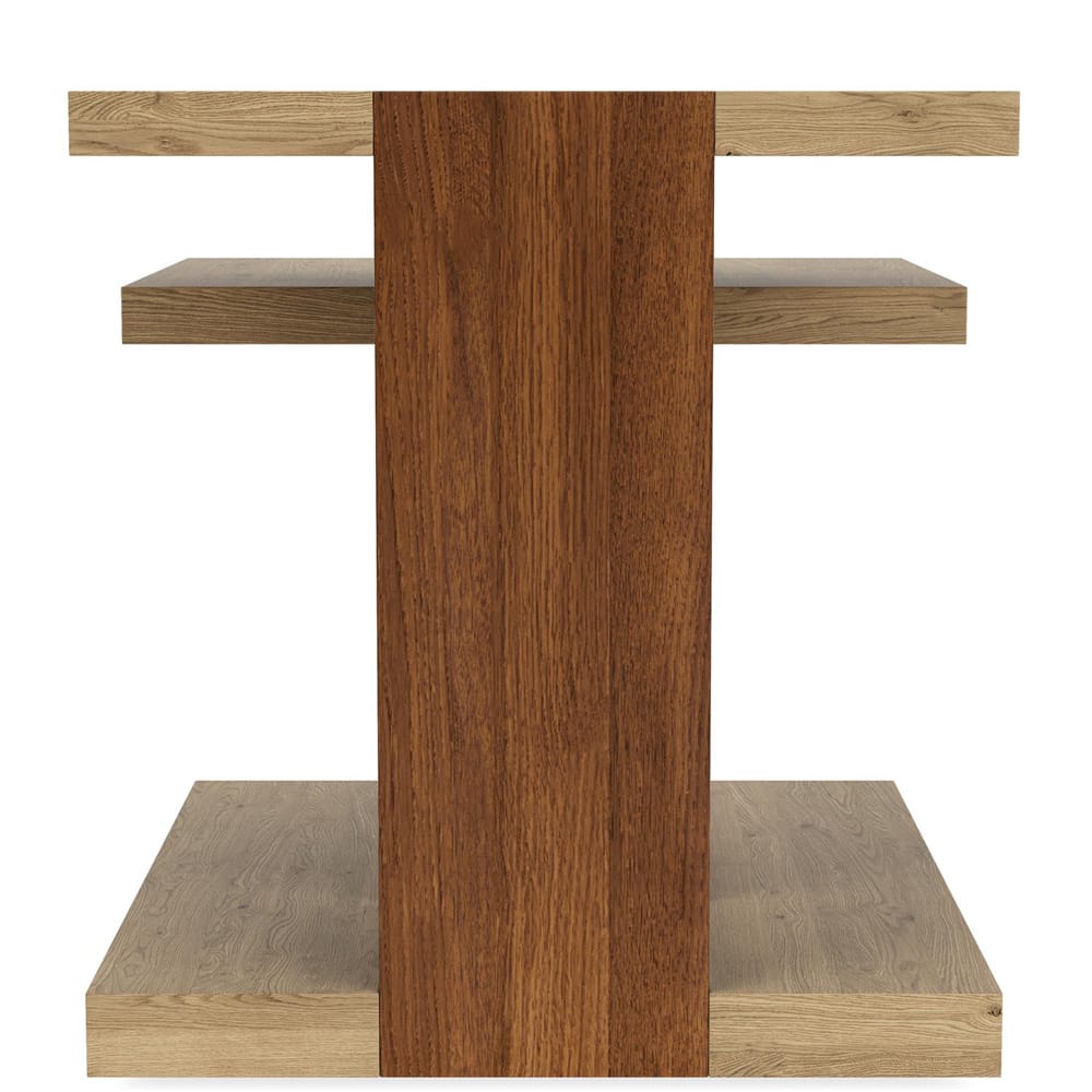 Riverside Furniture - Truett - End Table - Pale Oak - 34109 view 3
