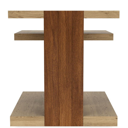 Riverside Furniture - Truett - End Table - Pale Oak - 34109 view 3
