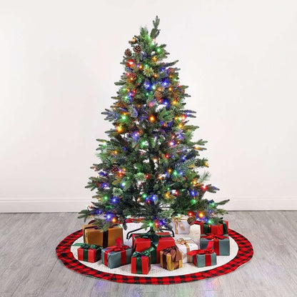 Safavieh - 5.5 Ft Pre-Lit Art. Xmas Tree - Green - FXP2020A veiw 4