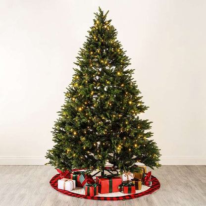 Safavieh - 7.5 Ft Pre-Lit Art. Xmas Tree - Green - FXP2015A veiw 4