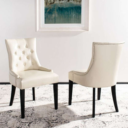 Safavieh - Abby Side Chair - Flat Cream  (Set of 2) - MCR4701B-SET2 veiw 2