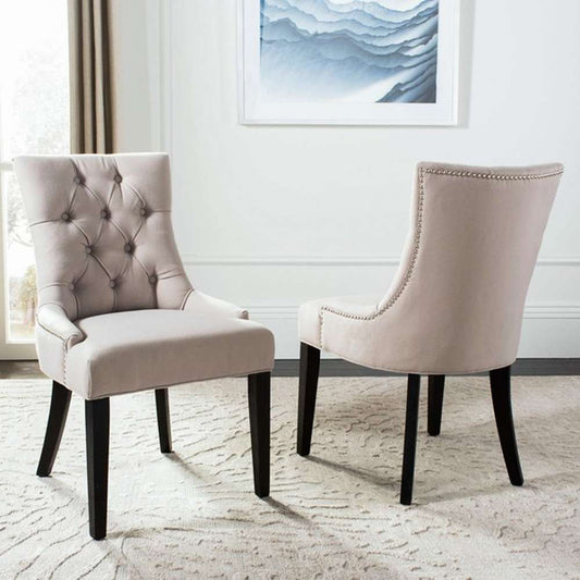 Safavieh - Abby Side Chair - Taupe  (Set of 2) - MCR4701A-SET2 veiw 2