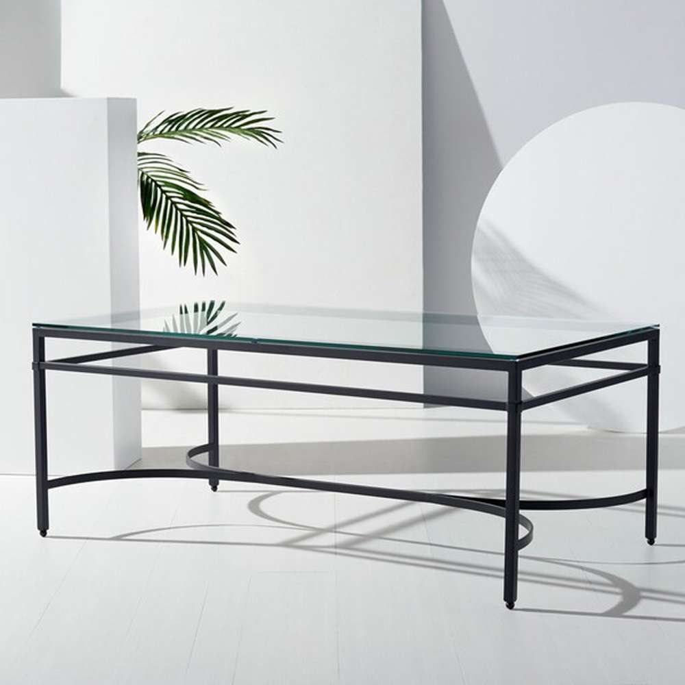 Safavieh - Couture - Abelard Cocktail Table - Black - AMH8303C veiw 3