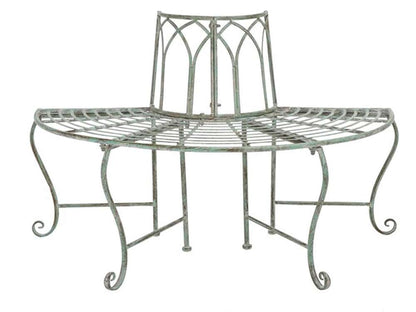Safavieh - Abia Tree Bench - Antique Dark Green  - PAT5018D veiw 1