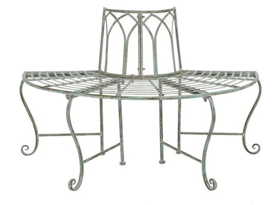 Safavieh - Abia Tree Bench - Antique Dark Green  - PAT5018D veiw 1