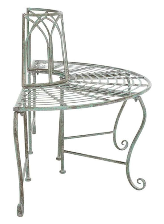 Safavieh - Abia Tree Bench - Antique Dark Green  - PAT5018D veiw 2