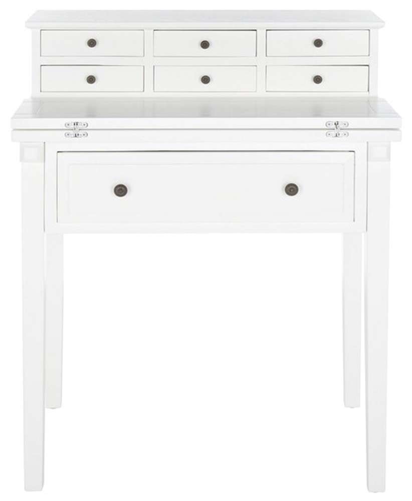 Safavieh - Abigail Desk - White - AMH6520D view 1