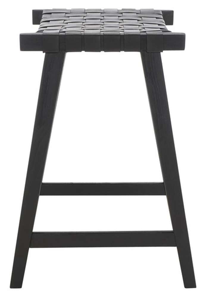 Safavieh - Abreu Rectangle Counter Stool - Black - BST1013G veiw 4