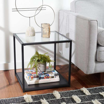 Safavieh - Ackley End Table - Black - ACC2001A veiw 2