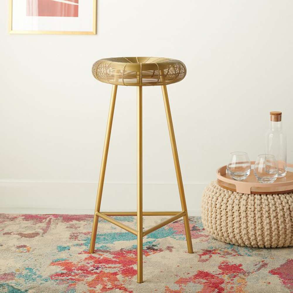 Safavieh - Addison Barstool - Gold - FOX4516A veiw 2
