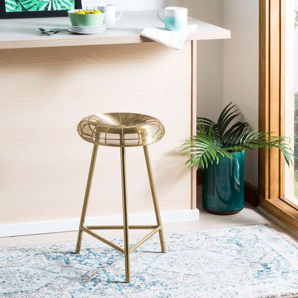 Safavieh - Addison Counterstool - Gold - FOX4517A veiw 2