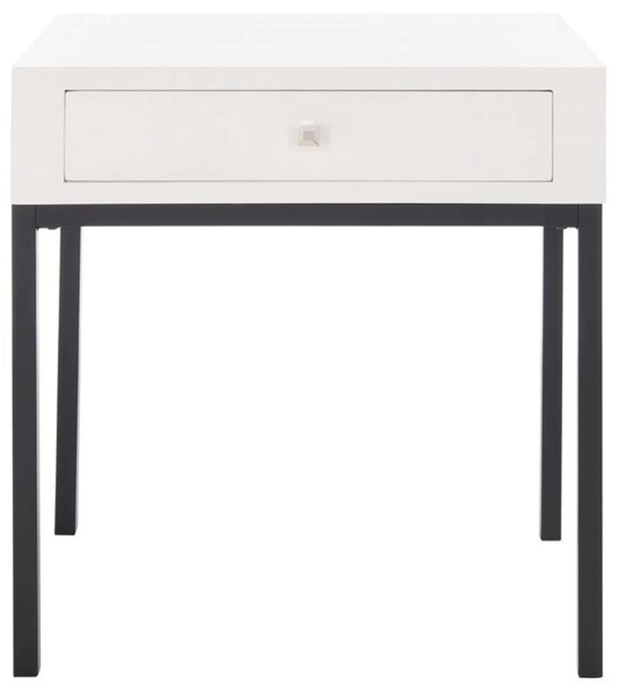 Safavieh - Adena Accent Table - White - AMH6612C view 1